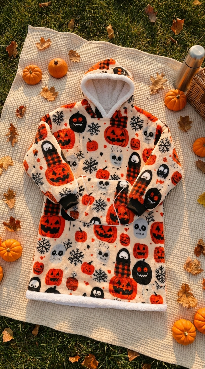 Boo Crew print, full garment