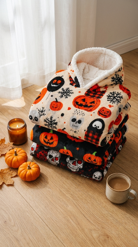 The Snuggle Gown™ – Full-Length Hooded Blanket Hoodie